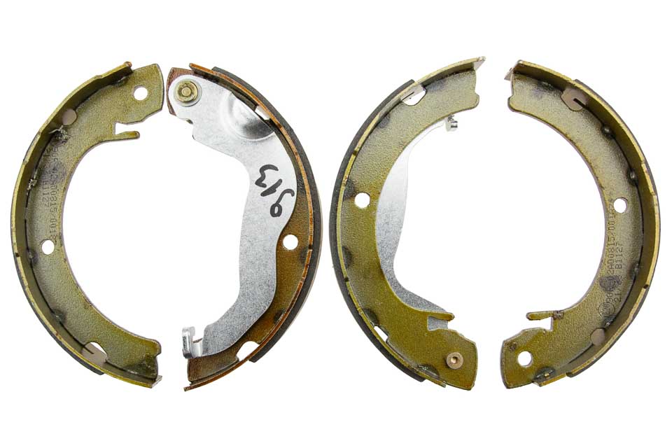 Колодки тормозные барабанные ручного тормоза toyota verso 1.6 d4-d, 1.8, 2.0 d-4d /diameter=180mm/