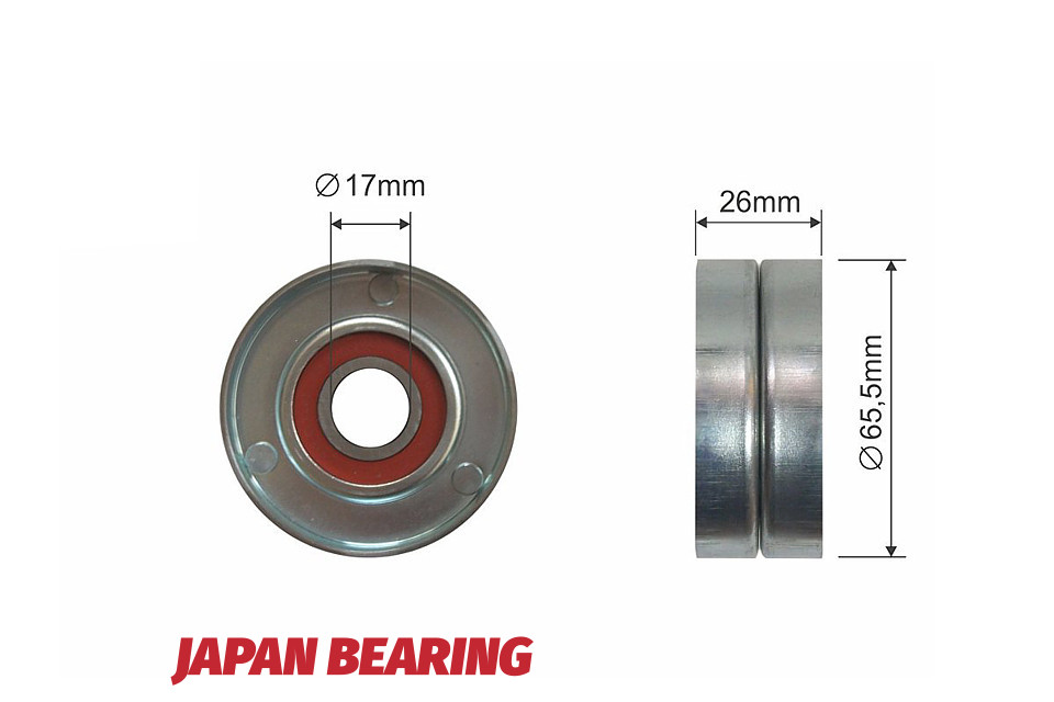 Ролик направляющий ремня, mitsubishi carisma