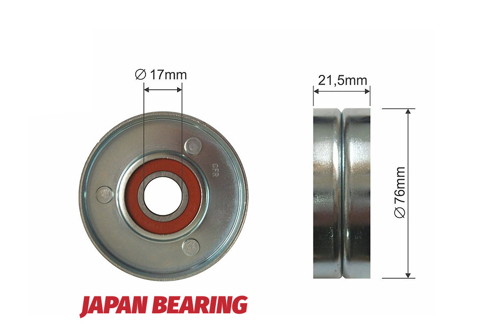 Ролик ручейкового ремня audi a4, a6, cabriolet, skoda superb i, vw passat 1.6/1.8/2.0 11.94-03.08