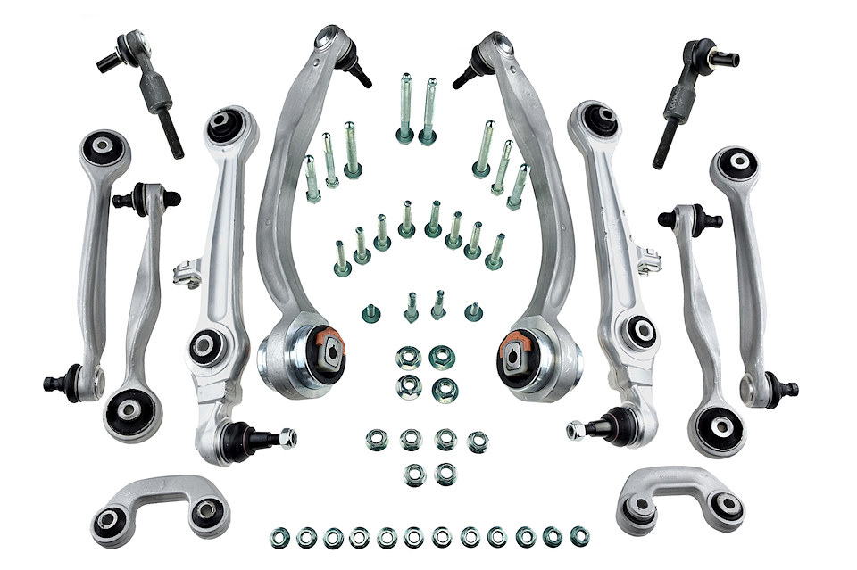 Комплект рычагов передн. vw passat 00-05, audi a6 00-06